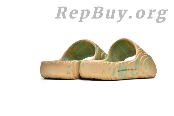 adidas originals Adilette 22 Slides Magic Lime Desert Sand GY1597 - 图片 22