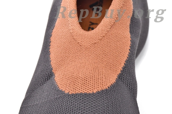 Top Version adidas Yeezy Knit RNR Stone Carbon GY1759 - 图片 15