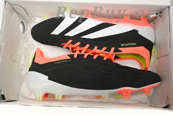 Adidas Predator Mutator 20.1 Low Black And White, high quality replica soccer cleats, best fake Adidas Predator, premium copy football shoes, IG7782, perfect knockoff Adidas, top-tier replica sneakers, 1:1 copy Predator Mutator, lace-up football boots