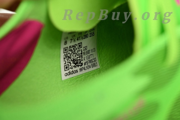 Adidas Predator Mutator 20.1 Low Green Pink Purple IG 8771, high quality replica Adidas Predator, best replica soccer cleats, top copy football shoes, 1:1 quality Adidas cleats, perfect knockoff Predator Mutator, premium fake Adidas shoes, replica IG 8771 with laces