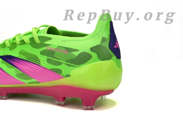 Adidas Predator Mutator 20.1 Low Green Pink Purple IG 8771, high quality replica Adidas Predator, best replica soccer cleats, top copy football shoes, 1:1 quality Adidas cleats, perfect knockoff Predator Mutator, premium fake Adidas shoes, replica IG 8771 with laces
