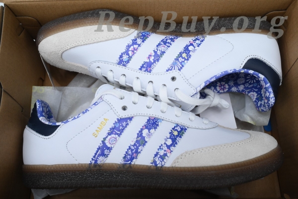 Adidas Samba × Liberty "Footwear White" JP7249 - 图片 12