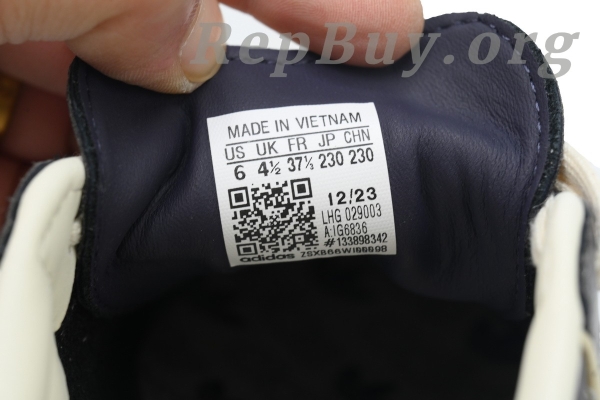 Adidas Samba OG Aura Black Cream White IG6836 - 图片 6