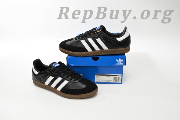 Adidas Samba OG Black White Gum B75807 - 图片 8