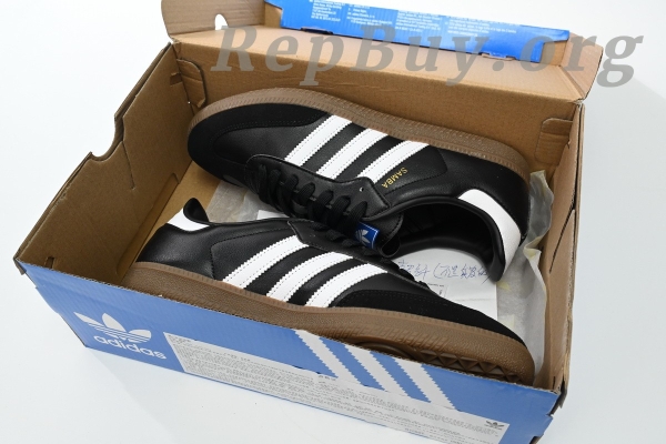 Adidas Samba OG Black White Gum B75807 - 图片 10