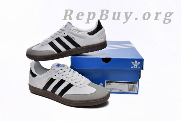 Adidas Samba OG Cloud White Core Black FW2427 - 图片 12