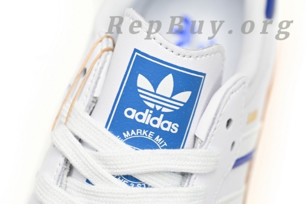 Adidas Samba OG Cloud White Lucid Blue IG2339 - 图片 7