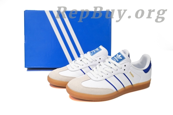 Adidas Samba OG Cloud White Lucid Blue IG2339 - 图片 13