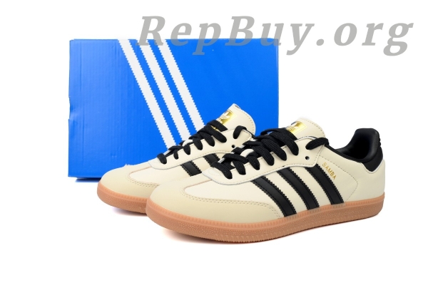 Adidas Samba OG Cream White Sand Strata ID0478 - 图片 11