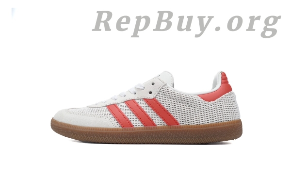Adidas Samba OG Crystal White Preloved Red IG1380