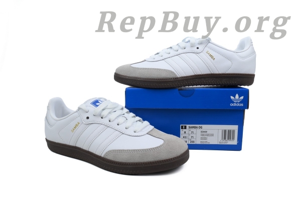 Adidas Samba OG Double White Gum IE3439 - 图片 10