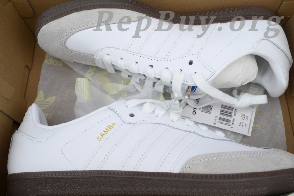 Adidas Samba OG Double White Gum IE3439 - 图片 12