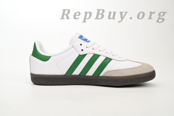 Adidas Samba OG Footwear White Green IG1024 - 图片 2