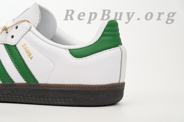 Adidas Samba OG Footwear White Green IG1024 - 图片 7