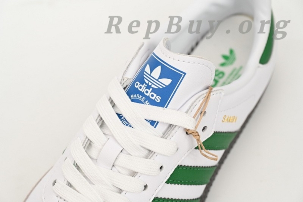 Adidas Samba OG Footwear White Green IG1024 - 图片 6
