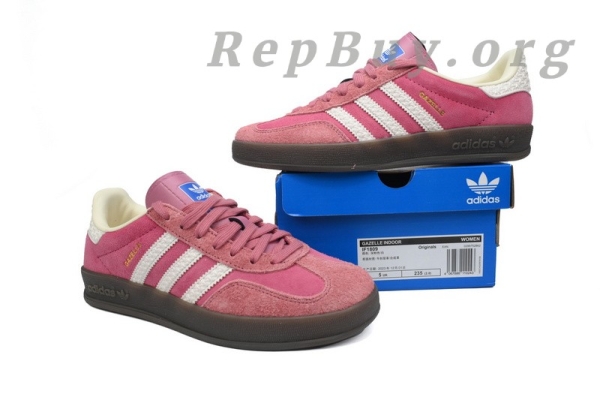 Adidas Samba OG Gazelle Indoor 'Almost Pink Gum' IF1809 - 图片 10