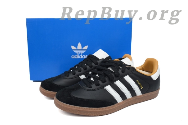 Adidas Samba OG JJJJound Black ID8707, high quality replica Adidas Samba, best replica sneakers, 1:1 copy Adidas shoes, perfect clone JJJJound collab, premium fake Samba OG, top tier rep sneakers, luxury replica black sneakers