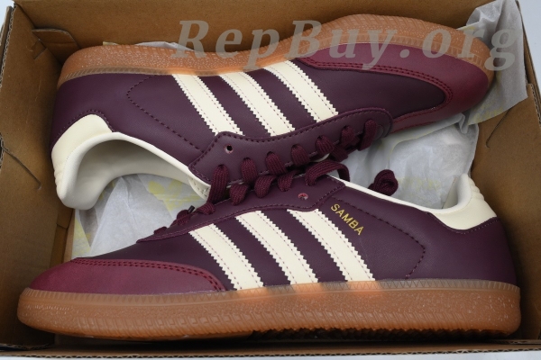 Adidas Samba OG Maroon ID0477 - 图片 12