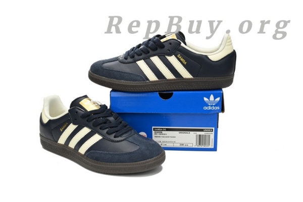 Adidas Samba OG Night Navy Gum ID2056 - 图片 11