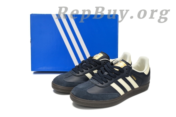 Adidas Samba OG Night Navy Gum ID2056 - 图片 12