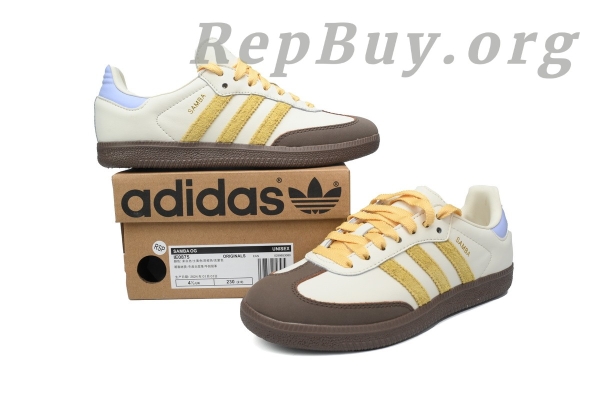 Adidas Samba OG Off White Violet Tone IE0875 - 图片 10