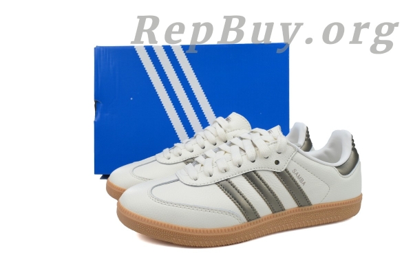 Adidas Samba OG Off White Wonder Gold Metallic IG1964 - 图片 11