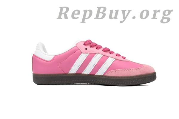 Adidas Samba OG Pink White B75806, high quality replica Adidas Samba, best replica sneakers, 1:1 copy Adidas shoes, perfect clone Samba OG, top tier rep sneakers, premium fake Adidas, luxury replica shoes, exact copy B75806, indistinguishable Samba Pink White