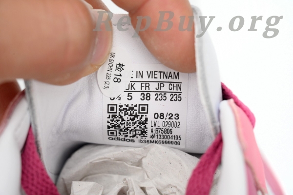 Adidas Samba OG Pink White B75806, high quality replica Adidas Samba, best replica sneakers, 1:1 copy Adidas shoes, perfect clone Samba OG, top tier rep sneakers, premium fake Adidas, luxury replica shoes, exact copy B75806, indistinguishable Samba Pink White