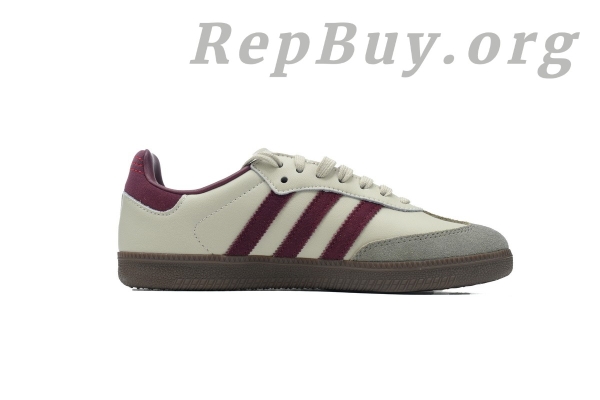 Adidas Samba OG Putty Grey Maroon ID1482 - 图片 2