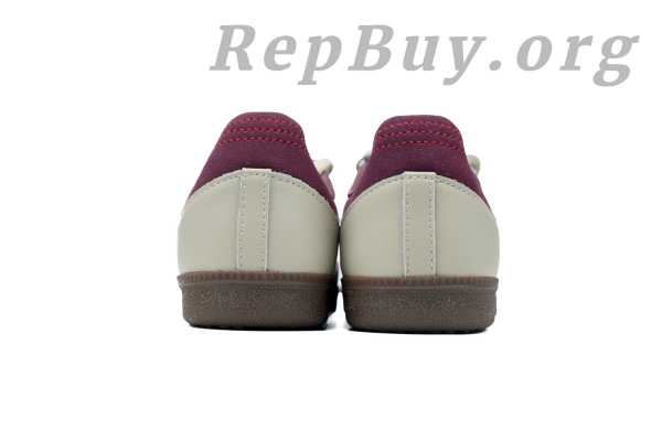Adidas Samba OG Putty Grey Maroon ID1482 - 图片 3