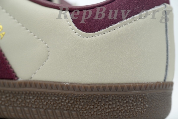 Adidas Samba OG Putty Grey Maroon ID1482 - 图片 5