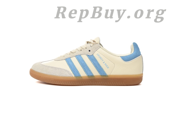 Adidas Samba OG Sporty & Rich Cream Blue IE7096