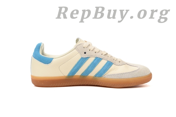 Adidas Samba OG Sporty & Rich Cream Blue IE7096 - 图片 2