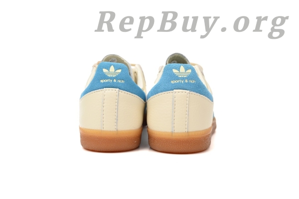 Adidas Samba OG Sporty & Rich Cream Blue IE7096 - 图片 3