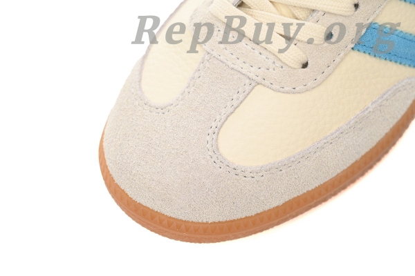 Adidas Samba OG Sporty & Rich Cream Blue IE7096 - 图片 6
