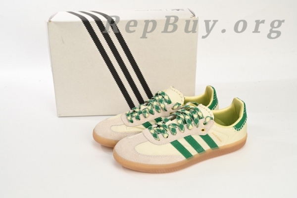 Adidas Samba OG Wales Bonner Cream Green GY4344 - 图片 7