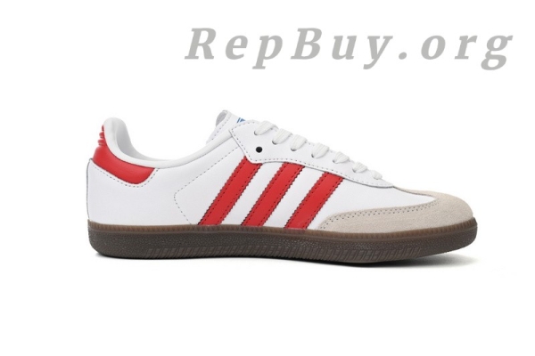 Adidas Samba OG White Better Scarlet IG1025 - 图片 2
