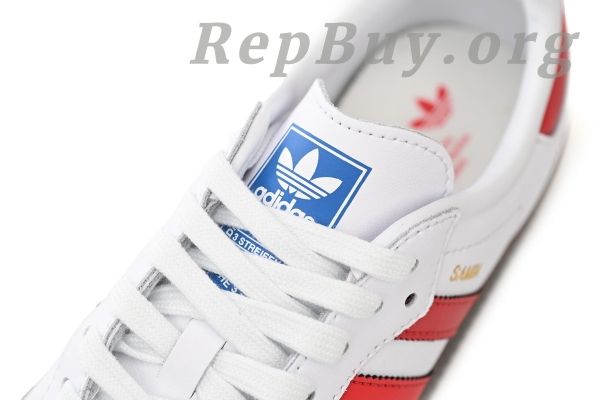 Adidas Samba OG White Better Scarlet IG1025 - 图片 7