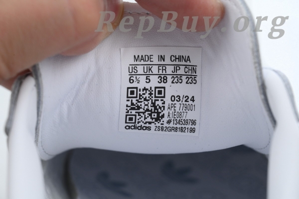 Adidas Samba OG White Halo Blue Gum IE0877 - 图片 6