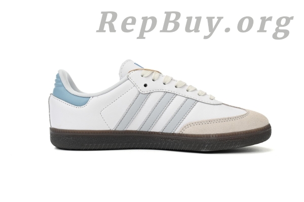 Adidas Samba OG White Halo Blue ID2055 - 图片 2