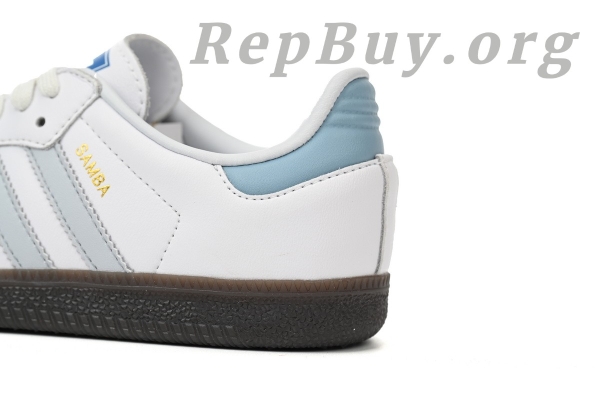 Adidas Samba OG White Halo Blue ID2055 - 图片 5