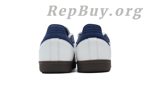 Adidas Samba OG White Victory Red Indigo IH4881 - 图片 3