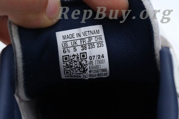 Adidas Samba OG White Victory Red Indigo IH4881 - 图片 6