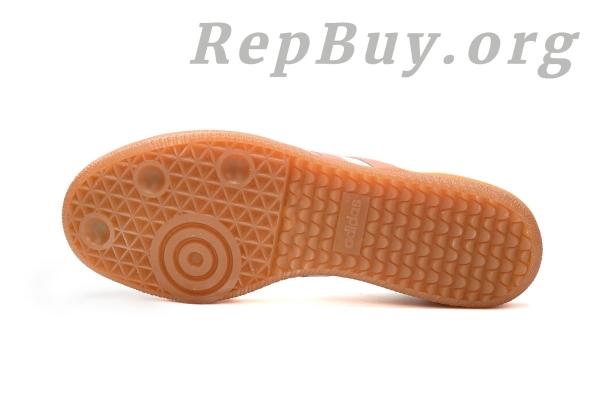 Adidas Samba OG White Wonder Clay Gum (Women's) IG5932 - 图片 6