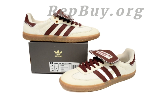 Adidas Samba Pony Tonal Wales Bonner Cream White IE0586 - 图片 12