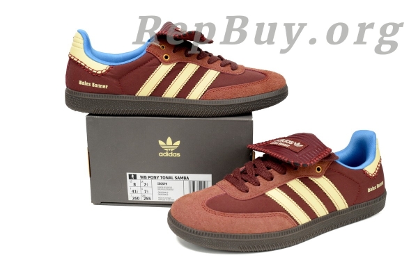 Adidas Samba Pony Tonal Wales Fox Brown IE0579 - 图片 12