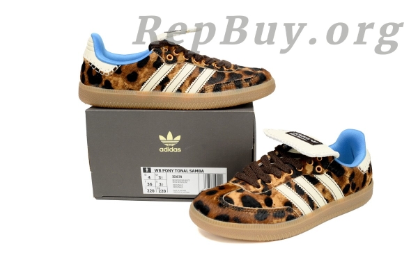 Adidas Samba Pony Tonal Wales Leopard IE0578 - 图片 12