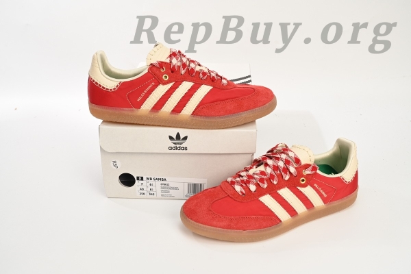 Adidas Samba Wales Bonner Red White GY6612 - 图片 13