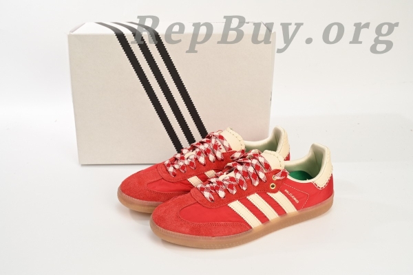 Adidas Samba Wales Bonner Red White GY6612 - 图片 14