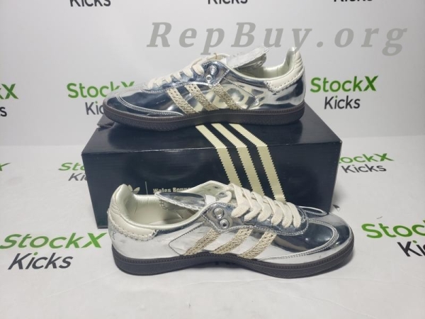 Adidas Samba Wales Bonner Silver IG8181 - 图片 5
